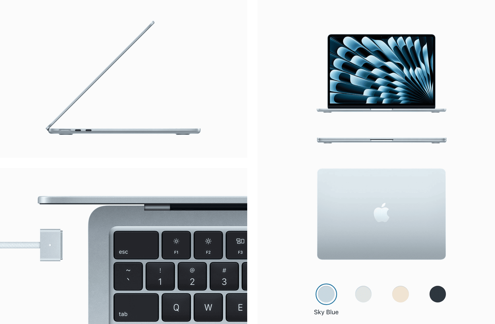 Apple MacBook Air 15“ Silver M4 16/512 2025 (MW1H3) - SWIPE.UA